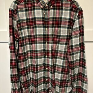 H&M Multicolor Plaid Men's Button-Down Shirt